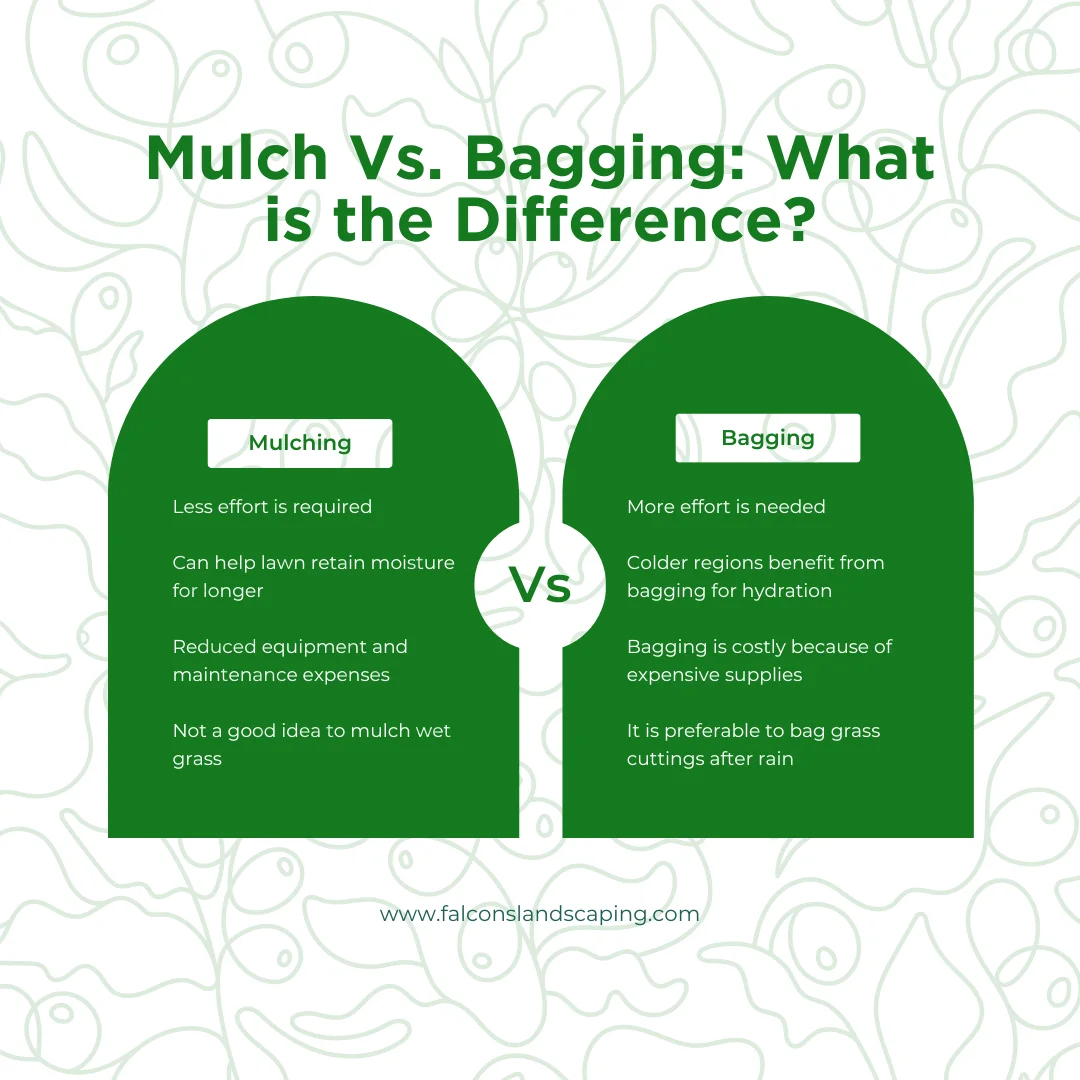 A comparison of mulching vs bagging